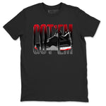 4s Bred Reimagined shirt to match jordans Wiggling Gotem sneaker tees Air Jordan 4 Bred Reimagined SNRT Sneaker Release Tees Unisex Black 2 T-Shirt