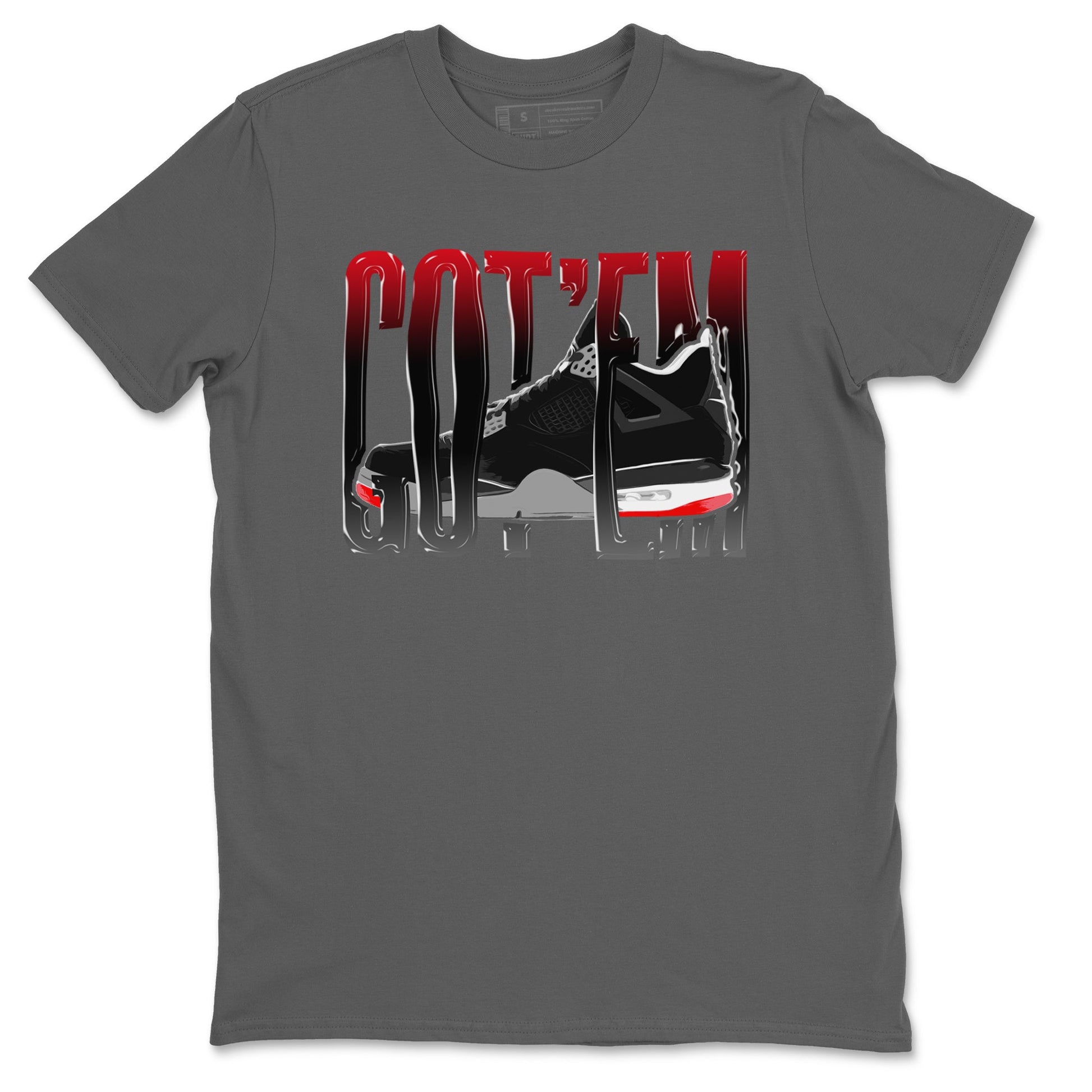 4s Bred Reimagined shirt to match jordans Wiggling Gotem sneaker tees Air Jordan 4 Bred Reimagined SNRT Sneaker Release Tees Unisex Cool Grey 2 T-Shirt