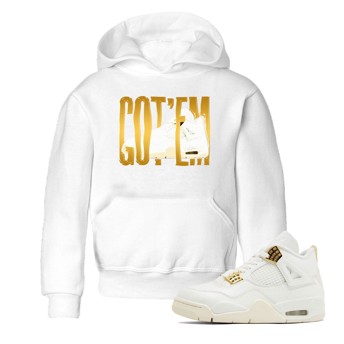 4s Sail shirt to match jordans Wiggling Gotem sneaker tees Air Jordan 4 Sail SNRT sneaker release tees baby toddler White 1 cotton Shirt