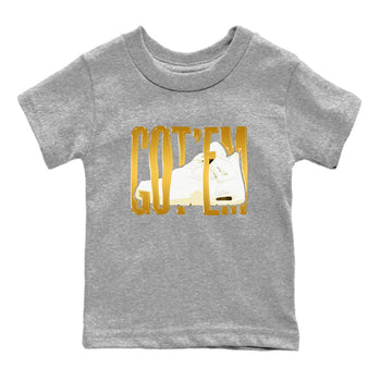 4s Sail shirt to match jordans Wiggling Gotem sneaker tees Air Jordan 4 Sail SNRT sneaker release tees baby toddler Heather Grey 2 cotton Shirt