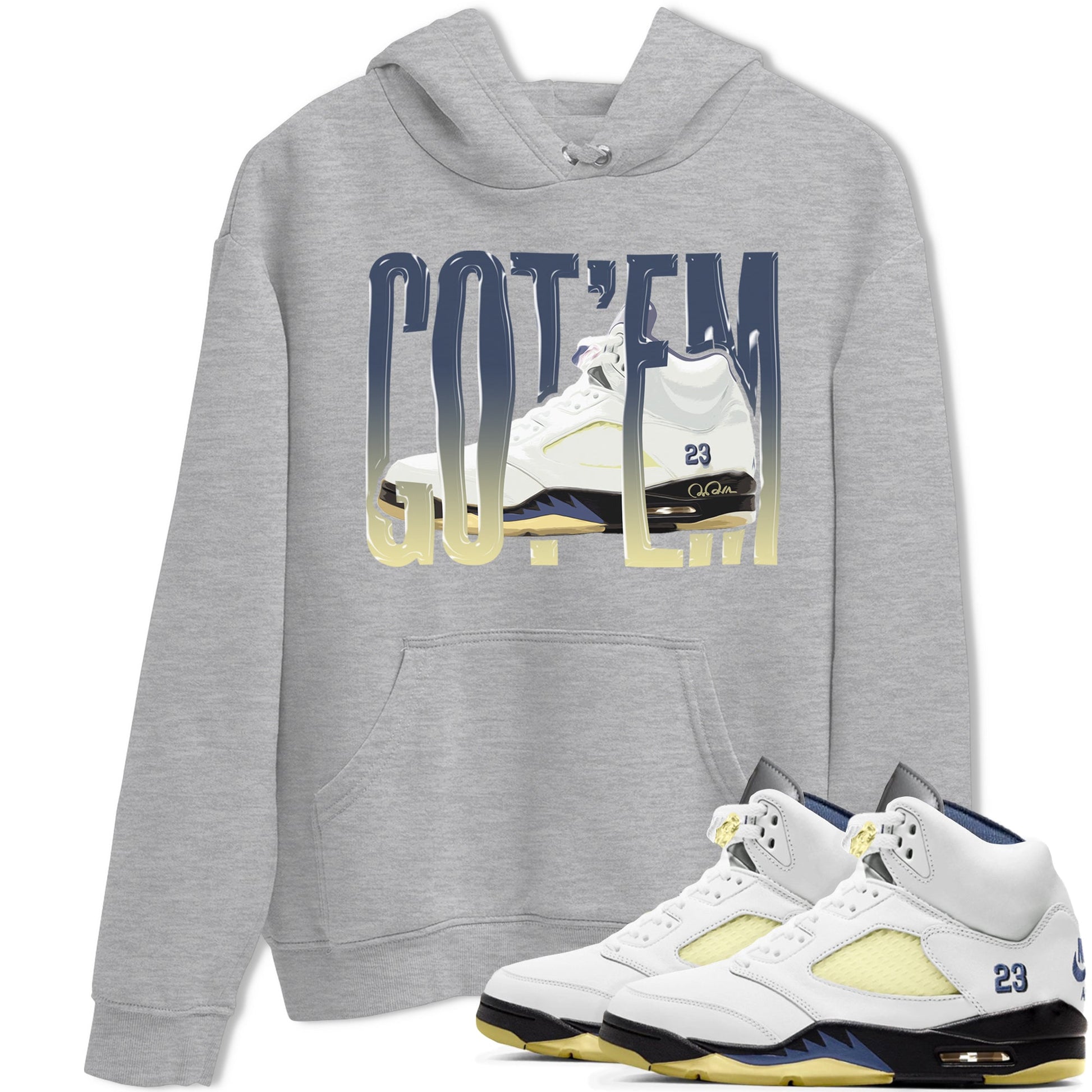 Air Jordan 5 A Ma Maniere x Photon Dust shirt to match jordans Wiggling Gotem sneaker tees Jordan 5 A Ma Maniere "Dawn" SNRT Sneaker Release Tees Unisex Heather Grey 1 T-Shirt