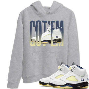 Air Jordan 5 A Ma Maniere x Photon Dust shirt to match jordans Wiggling Gotem sneaker tees Jordan 5 A Ma Maniere "Dawn" SNRT Sneaker Release Tees Unisex Heather Grey 1 T-Shirt