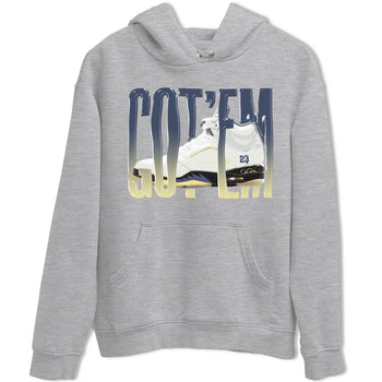 Air Jordan 5 A Ma Maniere x Photon Dust shirt to match jordans Wiggling Gotem sneaker tees Jordan 5 A Ma Maniere "Dawn" SNRT Sneaker Release Tees Unisex Heather Grey 2 T-Shirt