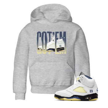 Air Jordan 5 A Ma Maniere x Photon Dust shirt to match jordans Wiggling Gotem sneaker tees Jordan 5 A Ma Maniere "Dawn" SNRT Sneaker Release Tees Baby Toddler Heather Grey 1 T-Shirt