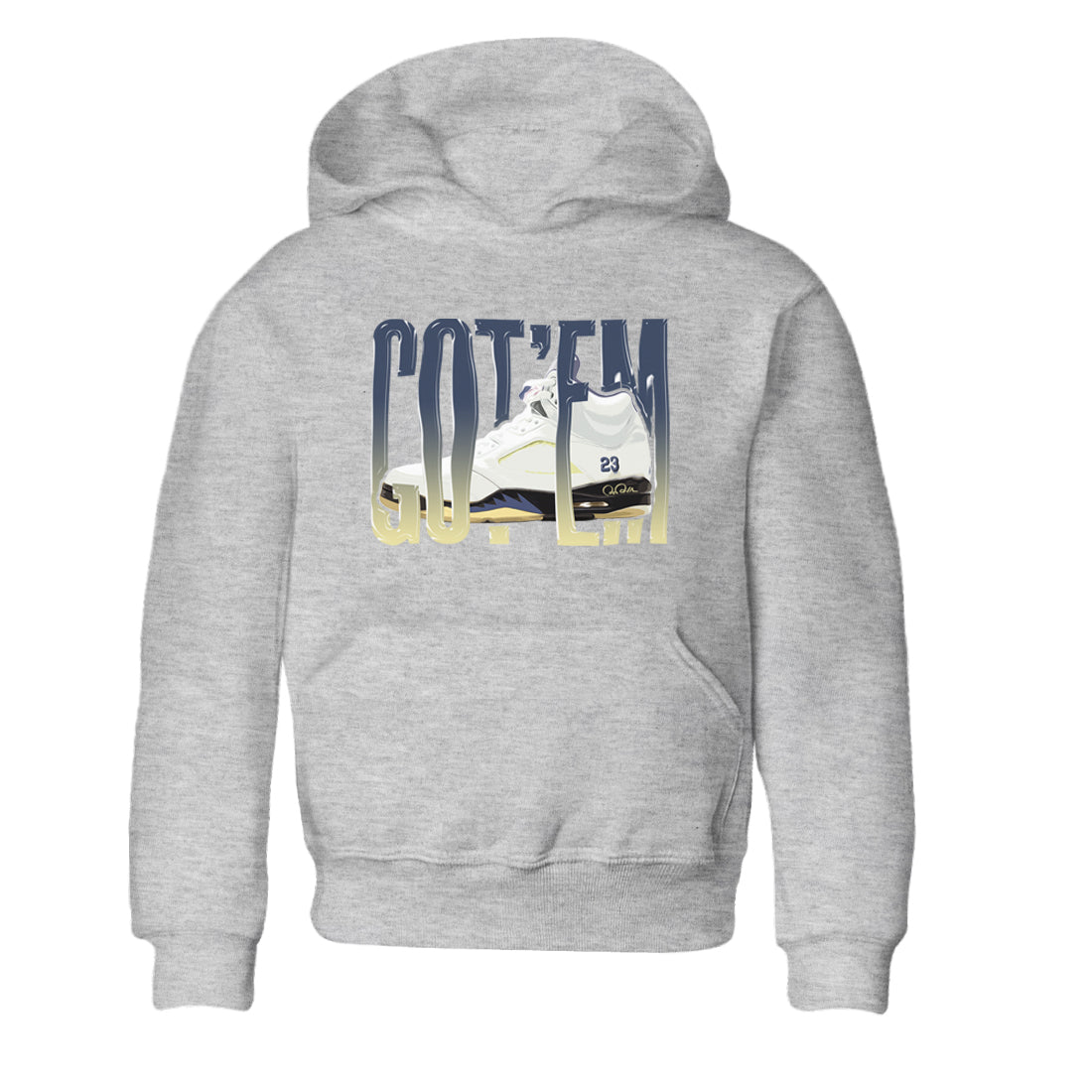 Air Jordan 5 A Ma Maniere x Photon Dust shirt to match jordans Wiggling Gotem sneaker tees Jordan 5 A Ma Maniere "Dawn" SNRT Sneaker Release Tees Baby Toddler Heather Grey 2 T-Shirt