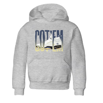 Air Jordan 5 A Ma Maniere x Photon Dust shirt to match jordans Wiggling Gotem sneaker tees Jordan 5 A Ma Maniere "Dawn" SNRT Sneaker Release Tees Baby Toddler Heather Grey 2 T-Shirt
