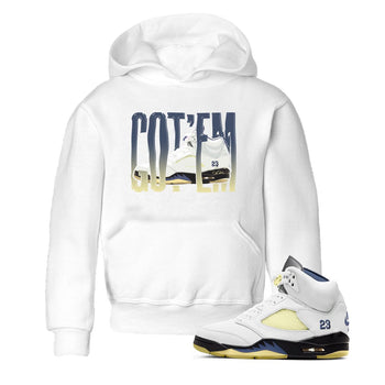 Air Jordan 5 A Ma Maniere x Photon Dust shirt to match jordans Wiggling Gotem sneaker tees Jordan 5 A Ma Maniere "Dawn" SNRT Sneaker Release Tees Baby Toddler White 1 T-Shirt
