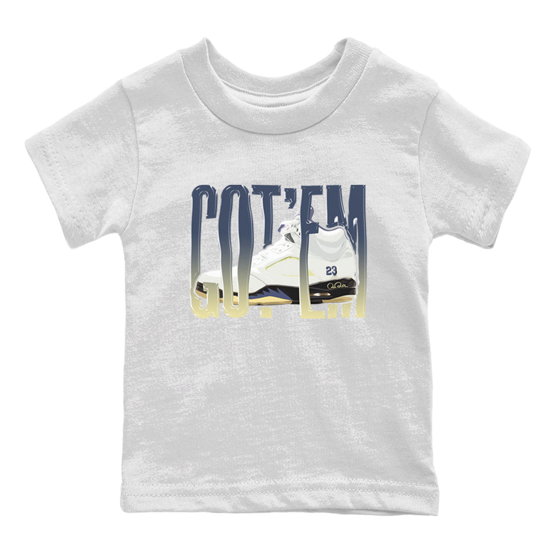 Air Jordan 5 A Ma Maniere x Photon Dust shirt to match jordans Wiggling Gotem sneaker tees Jordan 5 A Ma Maniere "Dawn" SNRT Sneaker Release Tees Baby Toddler White 2 T-Shirt