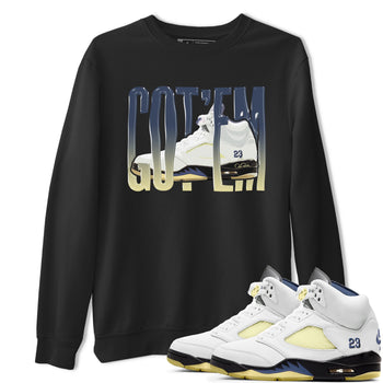 Air Jordan 5 A Ma Maniere x Photon Dust shirt to match jordans Wiggling Gotem sneaker tees Jordan 5 A Ma Maniere "Dawn" SNRT Sneaker Release Tees Unisex Black 1 T-Shirt