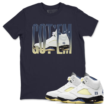 Air Jordan 5 A Ma Maniere x Photon Dust shirt to match jordans Wiggling Gotem sneaker tees Jordan 5 A Ma Maniere "Dawn" SNRT Sneaker Release Tees Unisex Navy 1 T-Shirt