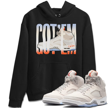 Air Jordan 5 Craft Sneaker Match Tees Wiggling Gotem Sneaker Tees AJ5 SE Craft Sneaker Release Tees Unisex Shirts Black 1