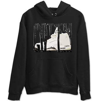5s Sail shirt to match jordans Wiggling Gotem sneaker tees Air Jordan 5 Sail SNRT Sneaker Release Tees unisex cotton Black 2 crew neck shirt