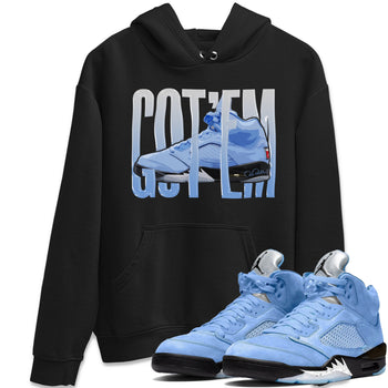 Jordan 5 UNC Jordan Shirts Wiggling Gotem Sneaker Tees AJ5 UNC SNRT Sneaker Tees Unisex Shirts Black 1