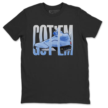 Jordan 5 UNC Jordan Shirts Wiggling Gotem Sneaker Tees AJ5 UNC SNRT Sneaker Tees Unisex Shirts Black 2