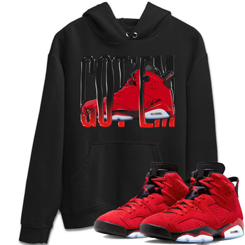 Air Jordan 6 Toro Bravo Sneaker Match Tees Wiggling Gotem Sneaker Tees 3D Graphic Design Shirts AJ6 Toro Bravo Sneaker Release Tees Unisex Shirts Black 1