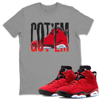 Air Jordan 6 Toro Bravo Wiggling Gotem Crew Neck Sneaker Tees 3D Graphic Design Shirts AJ6 Toro Bravo Sneaker T-Shirts Size Chart