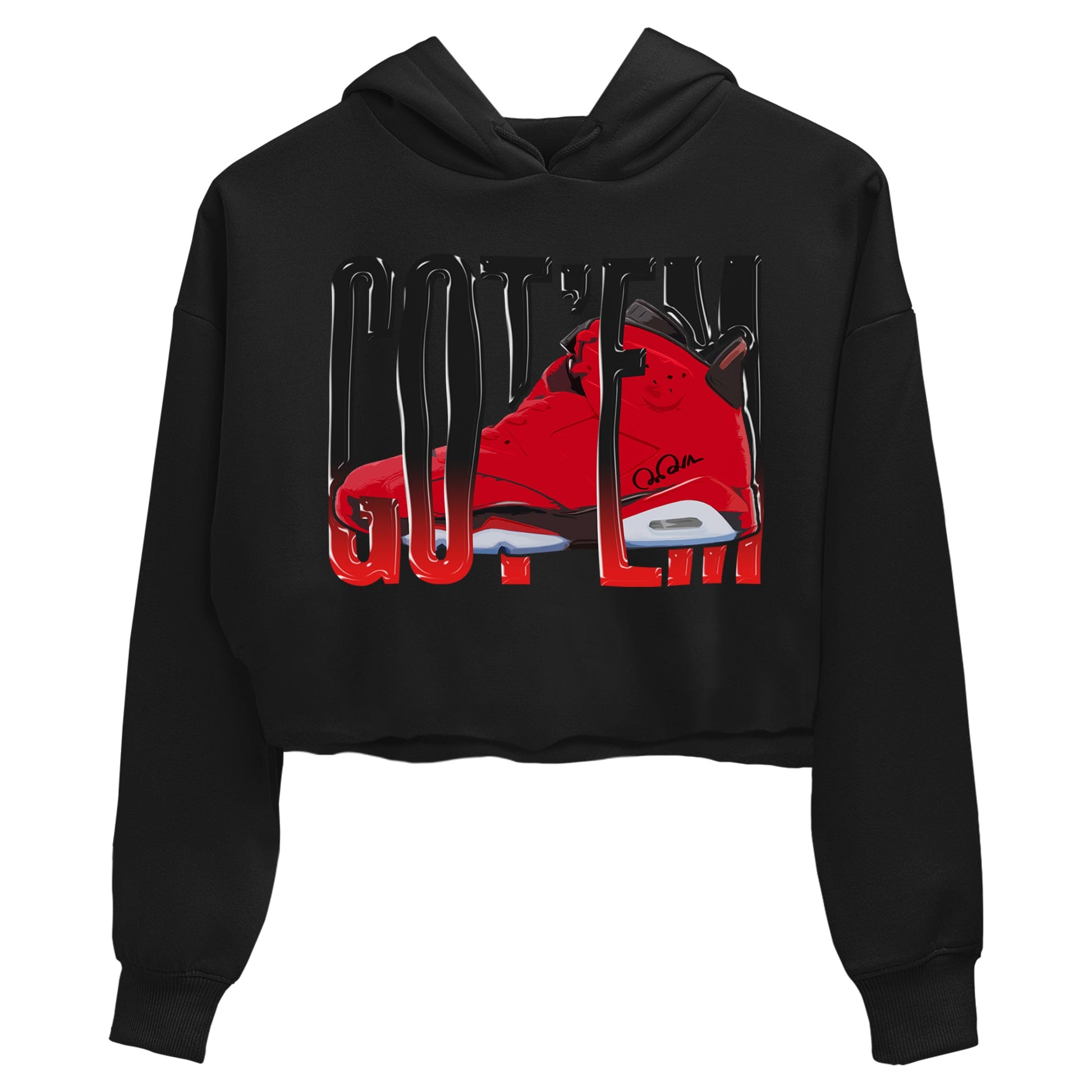 Air Jordan 6 Toro Bravo Sneaker Match Tees Wiggling Gotem Sneaker Tees 3D Graphic Design Shirts AJ6 Toro Bravo Sneaker Release Tees Women's Shirts Black 2