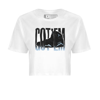Air Jordan 7 Chambray Sneaker Match Tees Wiggling Gotem Sneaker Tees AJ7 Chambray Sneaker Release Tees Women's Shirts White 2