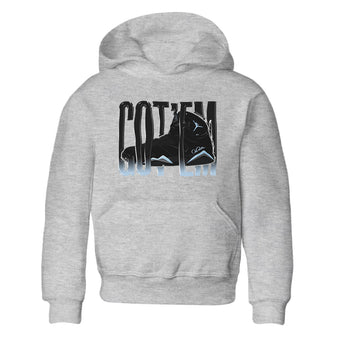 Air Jordan 7 Chambray Sneaker Match Tees Wiggling Gotem Sneaker Tees AJ7 Chambray Sneaker Release Tees Kids Shirts Heather Grey 2