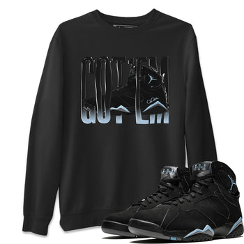 Air Jordan 7 Chambray Wiggling Gotem Crew Neck Sneaker Tees AJ7 Chambray Sneaker T-Shirts Washing and Care Tip