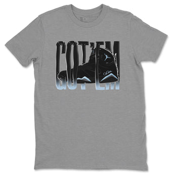 Air Jordan 7 Chambray Sneaker Match Tees Wiggling Gotem Sneaker Tees AJ7 Chambray Sneaker Release Tees Unisex Shirts Heather Grey 2