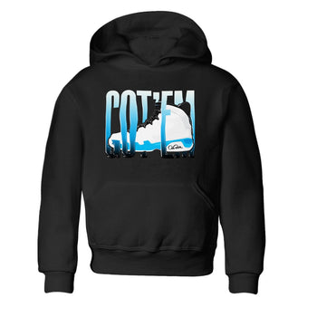 9s Powder Blue shirt to match jordans Wiggling Gotem sneaker tees Air Jordan 9 Powder Blue SNRT sneaker release tees baby toddler Black 2 cotton Shirt