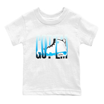 9s Powder Blue shirt to match jordans Wiggling Gotem sneaker tees Air Jordan 9 Powder Blue SNRT sneaker release tees baby toddler White 2 cotton Shirt