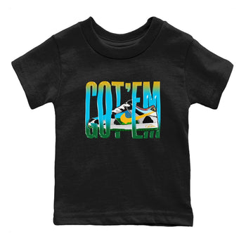 Dunk Chunky Dunky Sneaker Match Tees Wiggling Gotem Sneaker Tees Nike SB Ben's Jerrys Sneaker Release Tees Kids Shirts Black 2