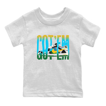 Dunk Chunky Dunky Sneaker Match Tees Wiggling Gotem Sneaker Tees Nike SB Ben's Jerrys Sneaker Release Tees Kids Shirts White 2