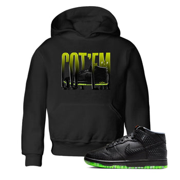 Dunk Mid Premium shirt to match jordans Wiggling Gotem sneaker tees halloween horror nights Nike Dunk Halloween SNRT Sneaker Release Tees Baby Toddler Black 1 T-Shirt