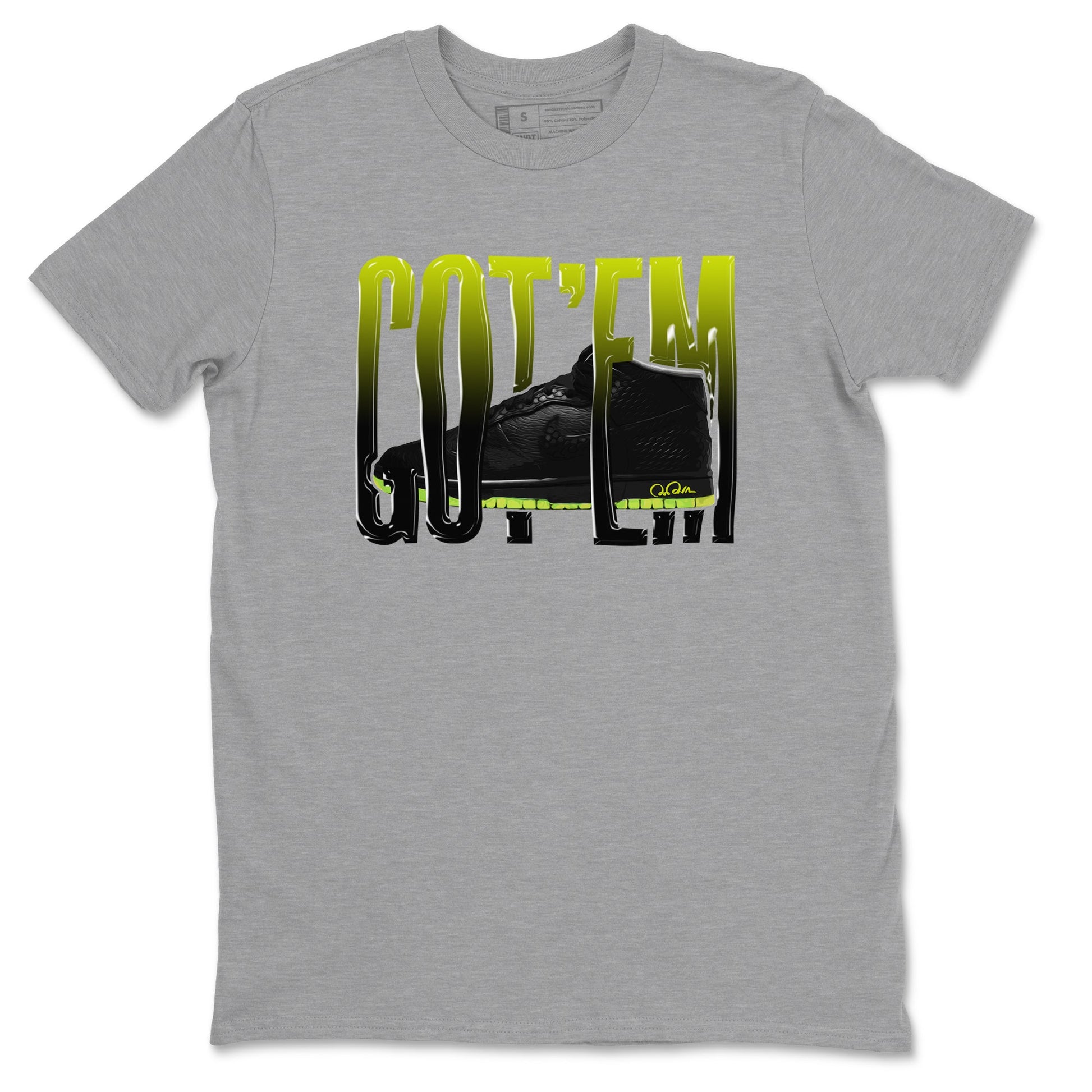 Dunk Mid Premium shirt to match jordans Wiggling Gotem sneaker tees halloween horror nights Nike Dunk Halloween SNRT Sneaker Release Tees Unisex Heather Grey 2 T-Shirt