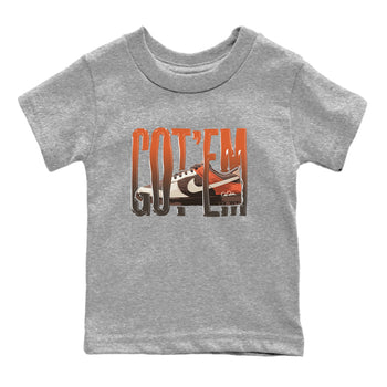 Dunk Red Panda shirt to match jordans Wiggling Gotem sneaker tees Nike Dunk Low Red Panda SNRT Sneaker Release Tees Baby Toddler Heather Grey 2 T-Shirt