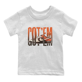 Dunk Red Panda shirt to match jordans Wiggling Gotem sneaker tees Nike Dunk Low Red Panda SNRT Sneaker Release Tees Baby Toddler White 2 T-Shirt