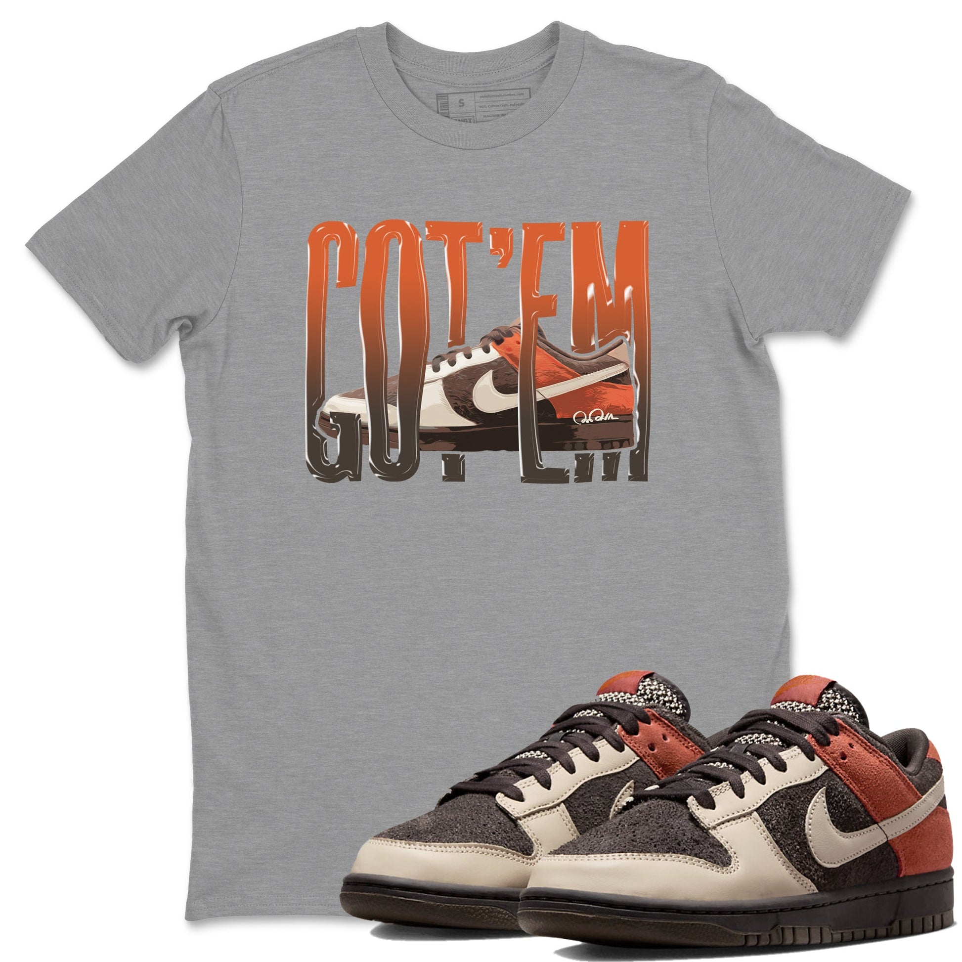 Dunk Red Panda shirt to match jordans Wiggling Gotem sneaker tees Nike Dunk Low Red Panda SNRT Sneaker Release Tees Unisex Heather Grey 1 T-Shirt