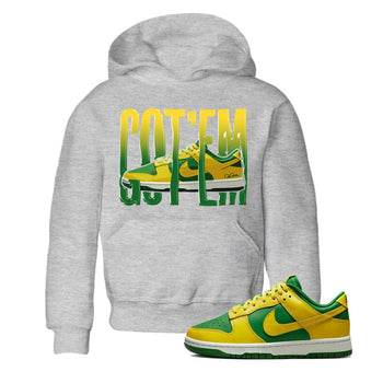 Dunk Reverse Brazil Sneaker Match Tees Wiggling Gotem Sneaker Tees Dunk Reverse Brazil Sneaker Release Tees Kids Shirts