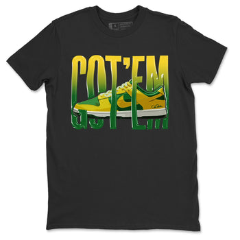 Dunk Reverse Brazil Sneaker Match Tees Wiggling Gotem Sneaker Tees Dunk Reverse Brazil Sneaker Release Tees Unisex Shirts