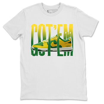 Dunk Reverse Brazil Sneaker Match Tees Wiggling Gotem Sneaker Tees Dunk Reverse Brazil Sneaker Release Tees Unisex Shirts