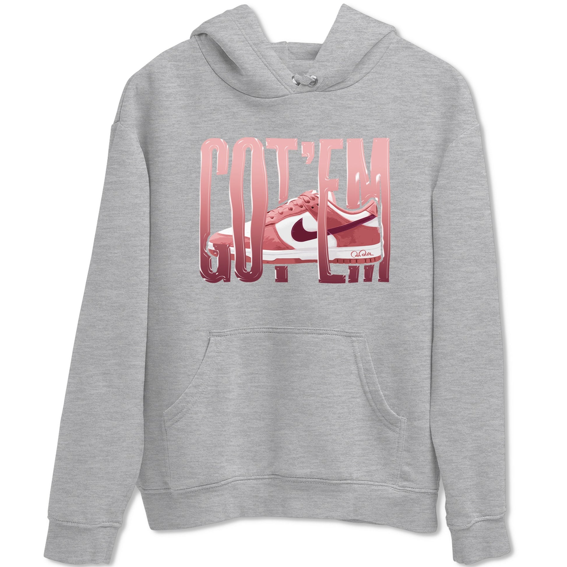 Dunk Valentines Day 2024 shirt to match jordans Wiggling Gotem sneaker tees Dunk Happy Valentines Day 2024 SNRT Sneaker Release Tees Unisex Heather Grey 2 T-Shirt