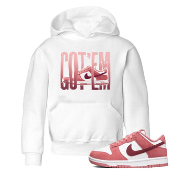 Dunk Valentines Day 2024 shirt to match jordans Wiggling Gotem sneaker tees Dunk Happy Valentines Day 2024 SNRT Sneaker Release Tees Baby Toddler White 1 T-Shirt