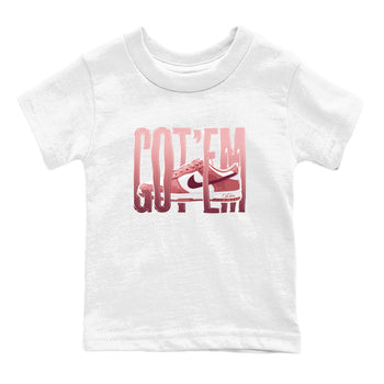 Dunk Valentines Day 2024 shirt to match jordans Wiggling Gotem sneaker tees Dunk Happy Valentines Day 2024 SNRT Sneaker Release Tees Baby Toddler White 2 T-Shirt