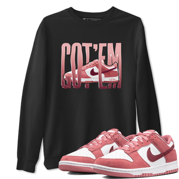 Dunk Valentines Day 2024 shirt to match jordans Wiggling Gotem sneaker tees Dunk Happy Valentines Day 2024 SNRT Sneaker Release Tees Unisex Black 1 T-Shirt
