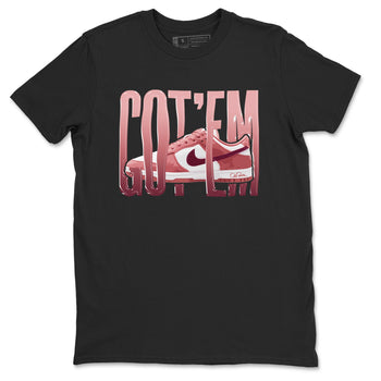 Dunk Valentines Day 2024 shirt to match jordans Wiggling Gotem sneaker tees Dunk Happy Valentines Day 2024 SNRT Sneaker Release Tees Unisex Black 2 T-Shirt