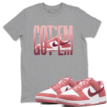 Dunk Valentines Day 2024 shirt to match jordans Wiggling Gotem sneaker tees Dunk Happy Valentines Day 2024 SNRT Sneaker Release Tees Unisex Heather Grey 1 T-Shirt
