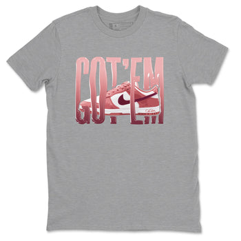 Dunk Valentines Day 2024 shirt to match jordans Wiggling Gotem sneaker tees Dunk Happy Valentines Day 2024 SNRT Sneaker Release Tees Unisex Heather Grey 2 T-Shirt