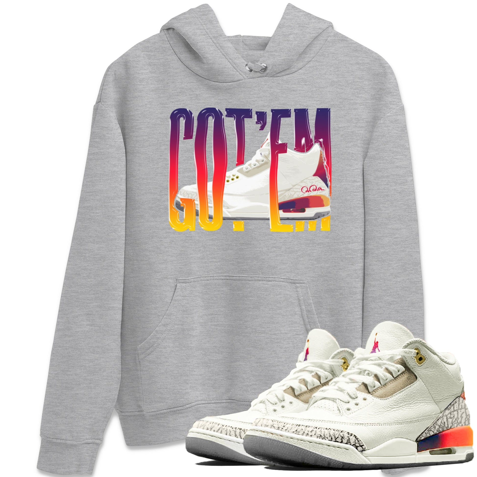 Air Jordan 3 J Balvin shirt to match jordans Wiggling Gottem sneaker tees AJ3 Balvin  SNRT Sneaker Release Tees LGBTQ Gay Pride T-Shirt Unisex Heather Grey 1 T-Shirt
