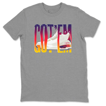 Air Jordan 3 J Balvin shirt to match jordans Wiggling Gottem sneaker tees AJ3 Balvin  SNRT Sneaker Release Tees LGBTQ Gay Pride T-Shirt Unisex Heather Grey 2 T-Shirt
