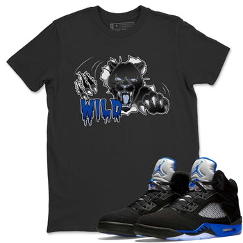 Jordan 5 Racer Blue Sneaker Match Tees Wild Sneaker Tees Jordan 5 Racer Blue Sneaker Release Tees Unisex Shirts