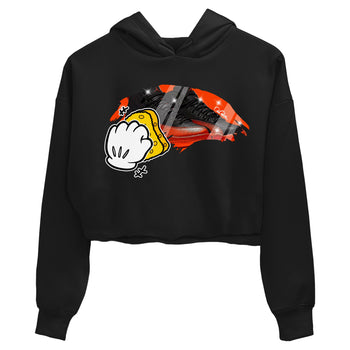 Air Jordan 12 Brilliant Orange Sneaker Match Tees Wiping Sneaker Tees AJ12 Brilliant Orange Sneaker Release Tees Women's Shirts Black 2