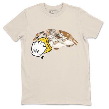 Air Jordan 3 Palomino Sneaker Match Tees Wiping Sneaker Tees AJ3 Palomino Sneaker Release Tees Unisex Shirts Natural 2