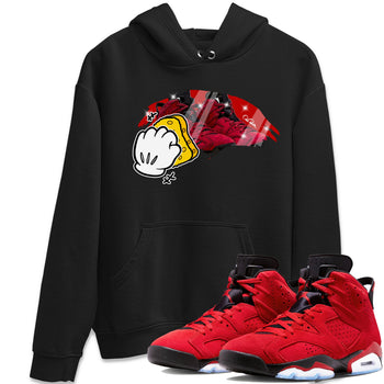 Air Jordan 6 Toro Bravo Sneaker Match Tees Wiping Sneaker Tees AJ6 Toro Bravo Sneaker Release Tees Unisex Shirts Black 1